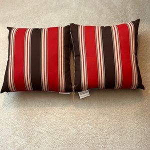 Set of Outdoor Throw Pillows